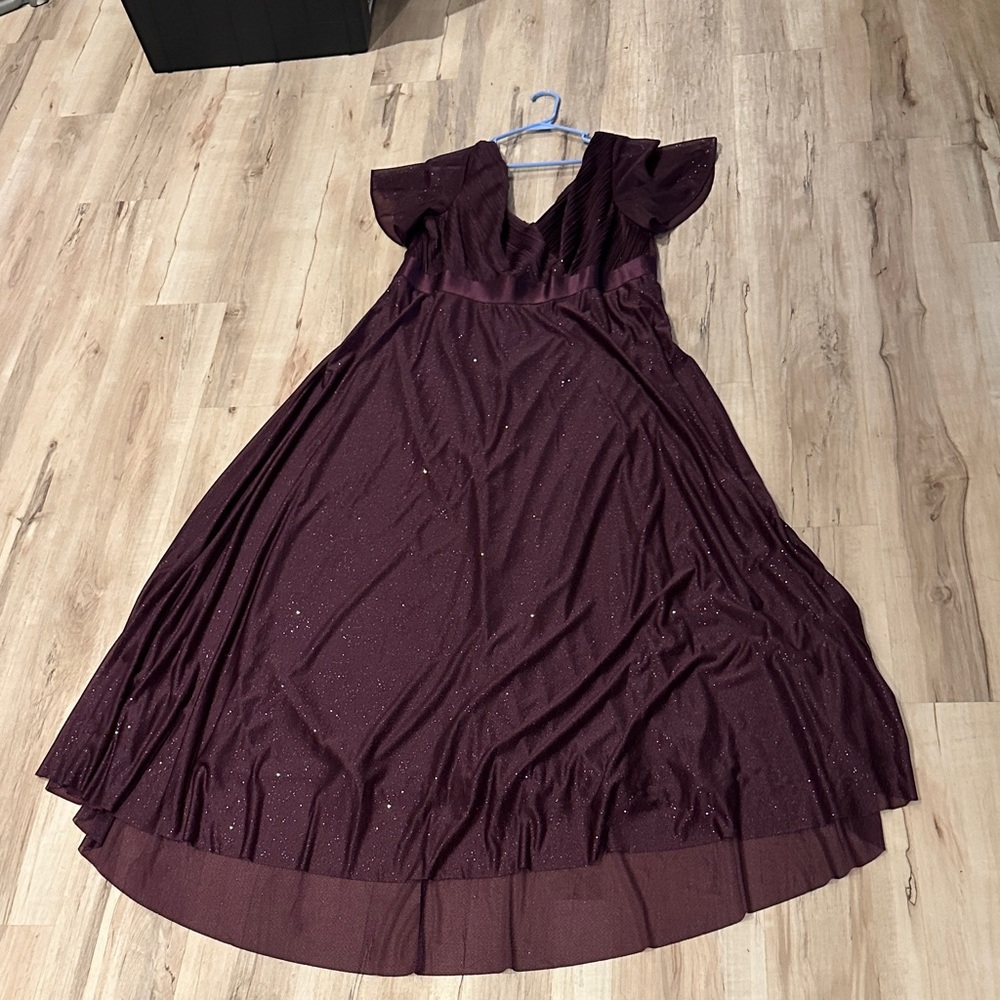Ever Pretty Deep Purple Maxi Dress